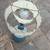 Spun fiberglass 2 tiered mid century small lamp shade A319 8 thumbnail