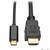 Tripp Lite series USB-C to HDMI Active Adapter Cable (M/M), 4K, Black, 3 thumbnail