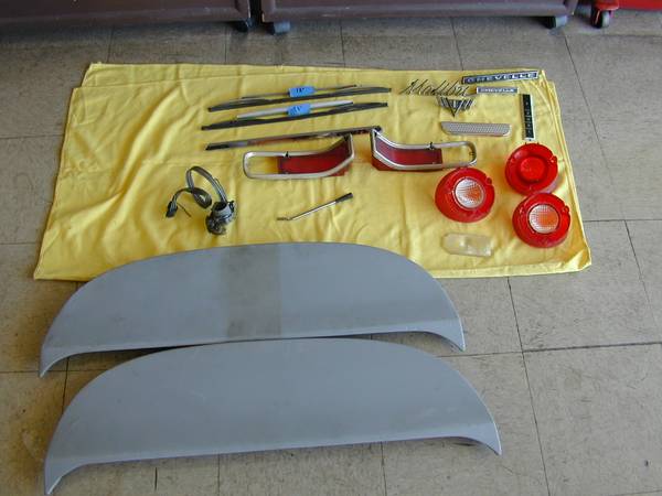 MISC OEM CHEVELLE PARTS 1