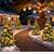 Solar Christmas Tree for Outside 3FT with 220 Tips, Prelit Solar Christmas Trees 2 thumbnail