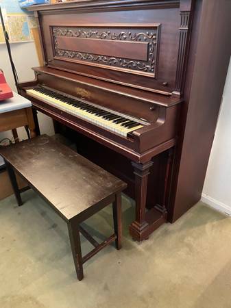 Clarendon Upright Piano 1