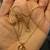 14K Yellow Gold Heart Necklace 1 thumbnail