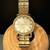 Vintage Timex Electric Gold-Tone Mens Champaign Dial Watch with UNIQUE FLEX BAND 4 thumbnail
