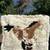 Handmade Running Horse Alpaca Fur Rug or Wall Hanging Art Piece 1 thumbnail