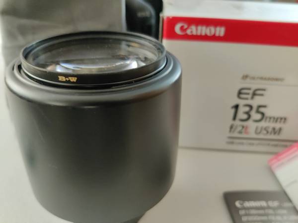 Lente Canon 135 mm f/2 L USM, montura EF - $545 (menlo park)63471453539971124