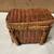 Vintage Mini Wicker Picnic Basket 5 thumbnail