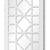 New White Farmhouse WindowPane Mirror Distressed Wood Cottage Beach Boho 1 thumbnail