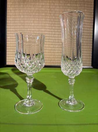 Crystal Wine and Champagne Glasses 1