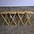4 Collapsible Wooden Tables w/ Stand 1 thumbnail