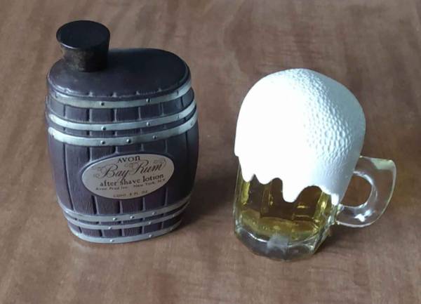 Avon Bay Rum Barrel, Frothy Mug 1