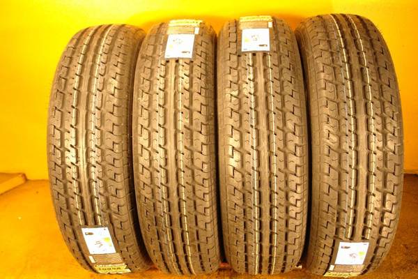 4 New Tires 175/80/13 ST llantas nuevas 1