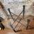 pair MCM folding side tables with glass tops 3 thumbnail