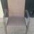 Tall Tan Metal Outdoor Chair - 33x22 ½x45 1 thumbnail