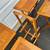 4 New Oak Foldable TV Dinner Tray Tables Set With Storage Rack Stand 2 thumbnail