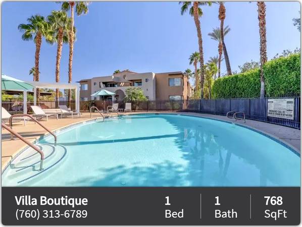 $2,167 / 1br - 768ft2 - Rent a great 1 bed / 1 bath! (Palm Springs - Palm Springs)63686226992259120
