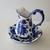 Beautiful Blue and White Porcelain Pitcher and Wash Basin Made In Chin 2 thumbnail