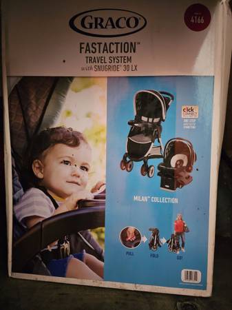 Graco Fast Action Travel System with Snugride 30 LX Milano Collection 1