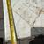 Vintage metal tole flowers table / plant stand A291 17 thumbnail