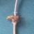 Vintage One of a Kind Handmade Shamanic Gourd Rattle 19.5" L 1 thumbnail