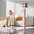 Cordless Stick Vacuum Cleaner, 600W 55KPA, 75 Mins 2L, Double Dustcup, Anti-Tang 6 thumbnail