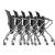 New Mobile Folding Nesting Training Room Chairs. With or W/O Arms 4 thumbnail