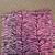 Two pieces of fabric, high-quality polyester, pink, and black 1 thumbnail