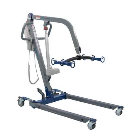 Protekt 600 electrically assisted hoyer lift 1