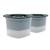 Like new Pack of 2 Stackable Silicone Rose Ice Mold 5 thumbnail