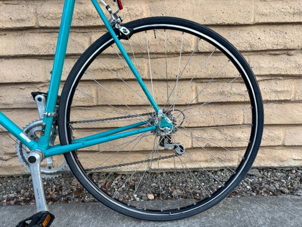 Bicicleta de carretera vintage Trek Pro Series USA de 58 cm - verde azulado clásico - $325 (cupertino)63470081717891122