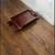 Vintage Solid Wood Folding Tray End Table 3 thumbnail