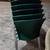 2 Thonet Dark Green Plastic Stack Chairs 7 thumbnail