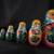 Wholesome Hand Painted Nesting Doll Set, 6pc, Russian 1 thumbnail