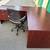Uline L shaped Cherrywood Desk $200 Free Delivery 7 thumbnail