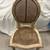 Late 20th Century Italian Cane Chair Louis XVI Style Caned Side Chair 5 thumbnail