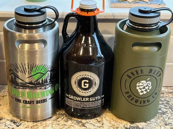Beer growlers 1