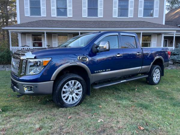Nissan Titan XD Cummins Diesel Platinum Reserve 4x4 100% Serviced 79k - $29,500 (Barre Town, VT)63622620257665121