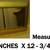 SMALL Antique Gold Frame Wall Mirror 2 thumbnail