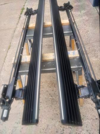 For sale set of used ford power running boards 1