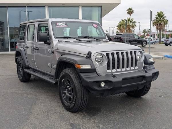 2018 Jeep Wrangler Unlimited 4x4 4WD SUV Sport Convertible - $26,995 (Call *(510) 257-9900* to Confirm Availability Instantly)63654697143297122