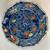 Vintage Japanese Birds and Butterflies Nanogon deep serving plate 12” 12 thumbnail