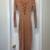 REFORMATION RIBBED MIDI DRESS LACE UP Sz XS 3 thumbnail
