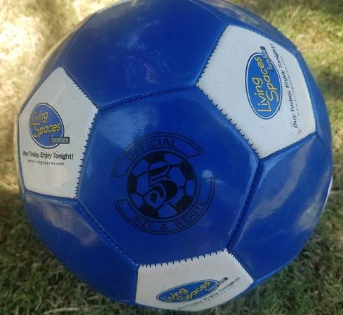 Navy Blue (Living Spaces) Soccer Ball 1