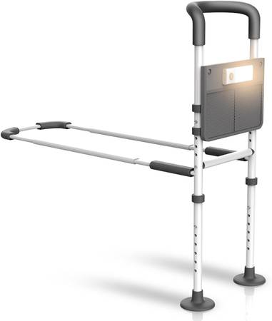 Medical Adjustable Height Bed Assist Rail, Home Bed Assist Bar Handle 1