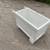 White VINTAGE Wood Large Cart with Wood Wheels & Handles 34x18.5x20 10 thumbnail