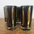 1950's: Set 5 Fred Press Black/22K Gold Fish Design Cocktail Glasses 1 thumbnail