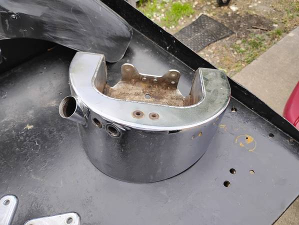 Harley Davidson oil tank 1