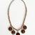 Vintage Sterling Silver Natural Branch Coral Necklace w/ Earrings 5 thumbnail