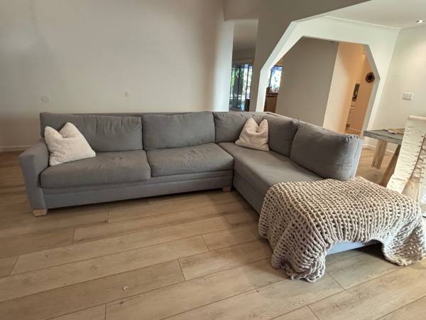 L Shaped Custom Couch 1