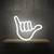 New Hand Hang Loose Neon Sign Light Decorative USB or Battery Home 7 thumbnail