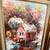 ORIGINAL EDWARD BARTON Oil Painting on Canvas Dockside Harbor Scene Beautiful 1 thumbnail